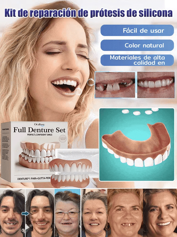 Prótesis Dental de Alta Calidad – Uso Diario