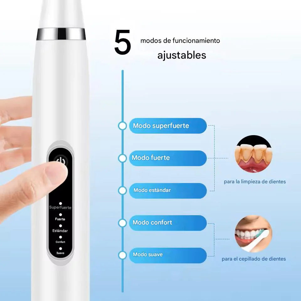 UltraDent Pro™ (2 en 1)- Remueve placa y manchas desde casa — sin pagar de más al dentista