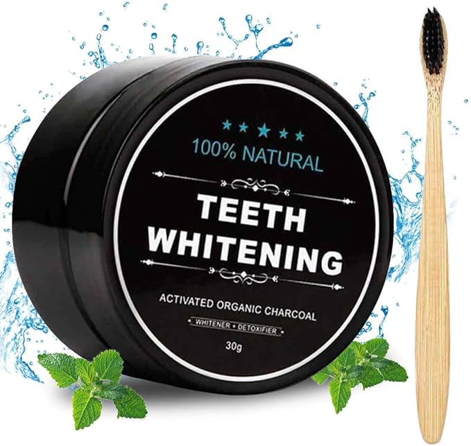 Blanqueador Dental Carbón Coco 100% Natural Orgánico