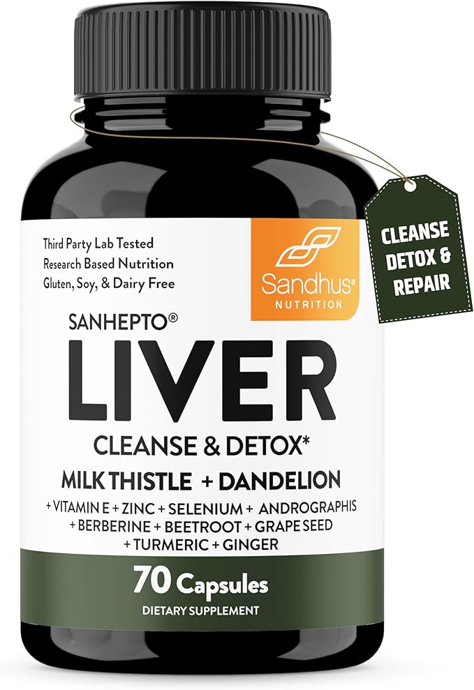Sandhu’s Liver Cleanse & Detox | Siéntete más ligero y con energía en tan solo 2 semanas