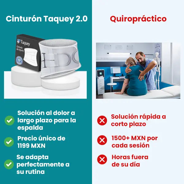 Cinturón Lumbar Taquey 2.0