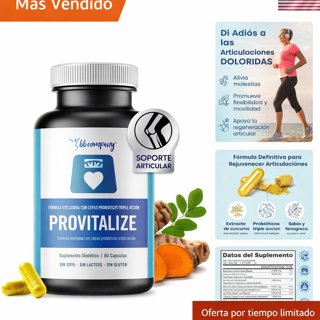 PROVITALIZE – FÓRMULA COMPLETA PARA TU SALUD