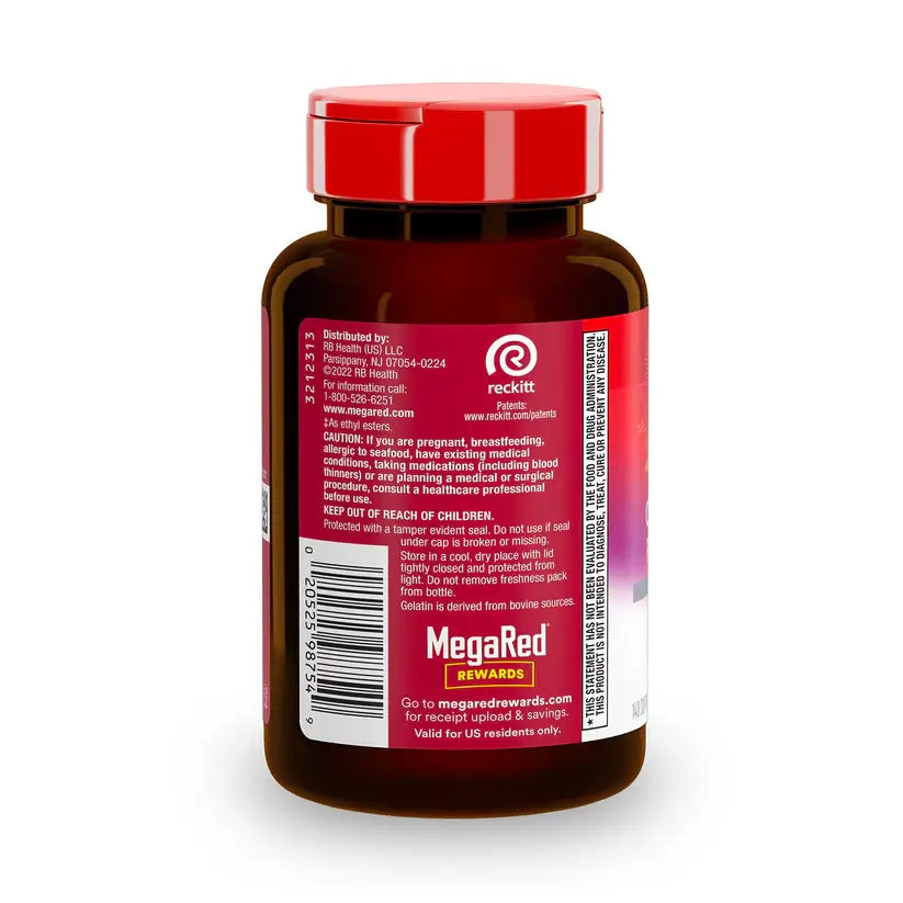 MegaRed – Apoya tu corazón con Omega-3 de alta absorción