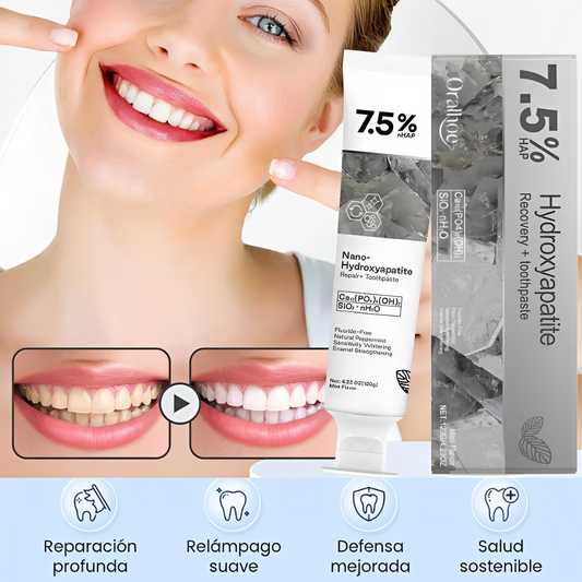 PASTA DENTAL BLANQUEADORA HIDROXIAPATITA - OFERTA 2X1