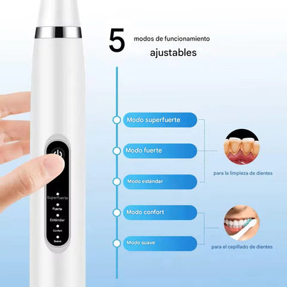 UltraDent Pro™ (2 en 1)- Remueve placa y manchas desde casa — sin pagar de más al dentista
