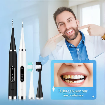 UltraDent Pro™ (2 en 1)- Remueve placa y manchas desde casa — sin pagar de más al dentista