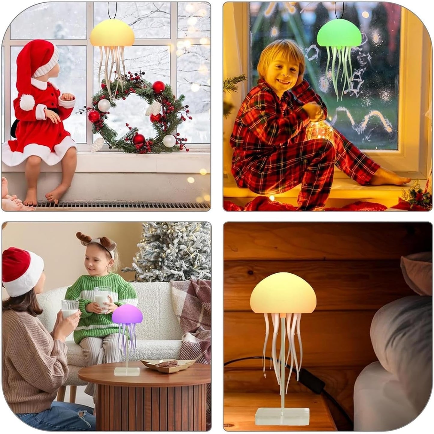 LAMPARA MEDUSA FLOTANTE RGB