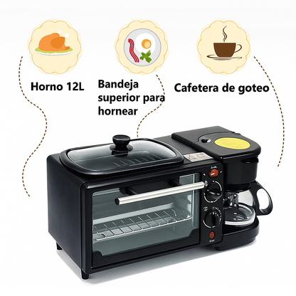 Horno Eléctrico 3en1 Multifunción Original