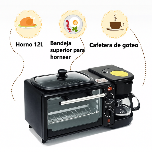 Horno Eléctrico 3en1 Multifunción Original