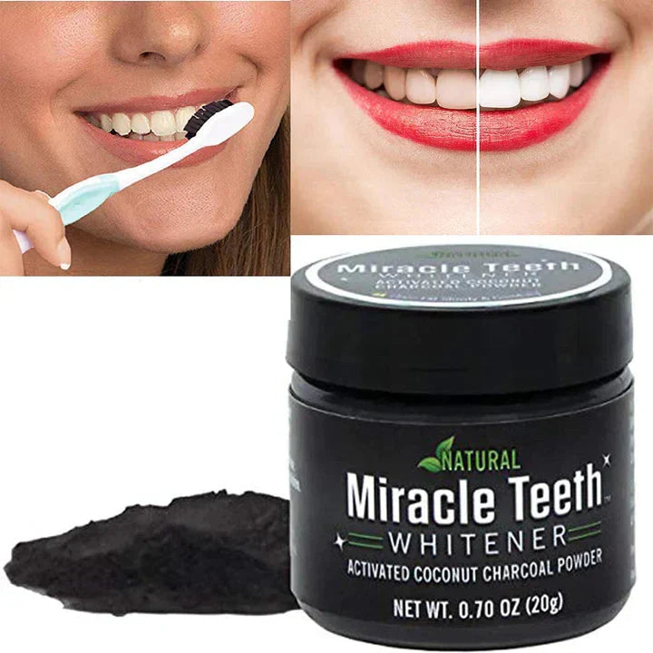 Blanqueador Dental Carbón Coco 100% Natural Orgánico