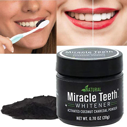 Blanqueador Dental Carbón Coco 100% Natural Orgánico