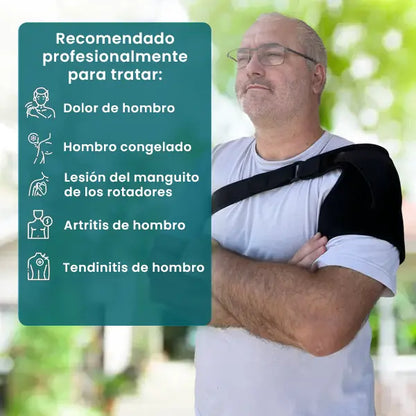 Hombrera de Compresión Taquey™ – Soporte Ergonómico y Alivio del Dolor