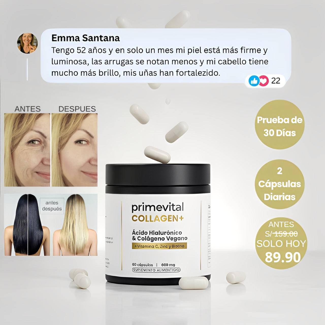 Primevital Colágeno+