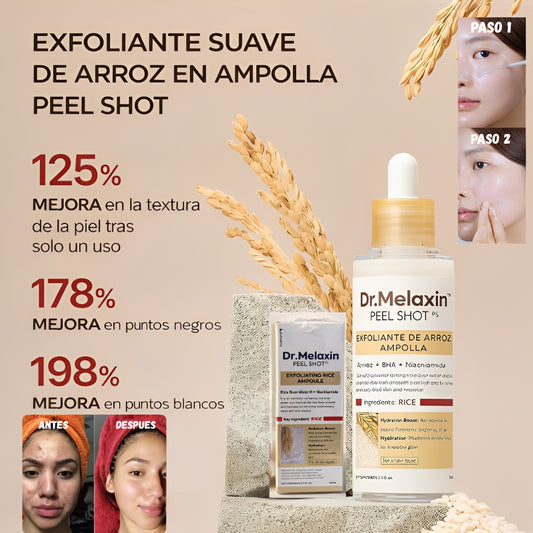 DR. MELAXIN PEEL SHOT  –  AMPOLLA EXFOLIANTE