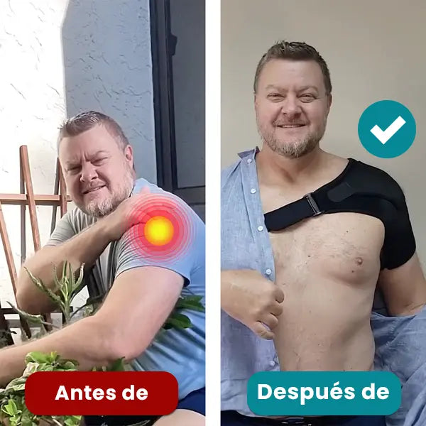 Hombrera de Compresión Taquey™ – Soporte Ergonómico y Alivio del Dolor