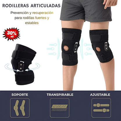 Rodillera Articulada Diales De Bloqueo Y Estabilizadores