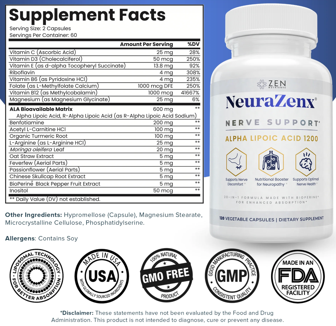Neurazenx®  NERVE SUPPORT-OFERTA 2X1