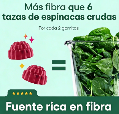 Gomitas de fibra (Pack de 60 Gomitas)