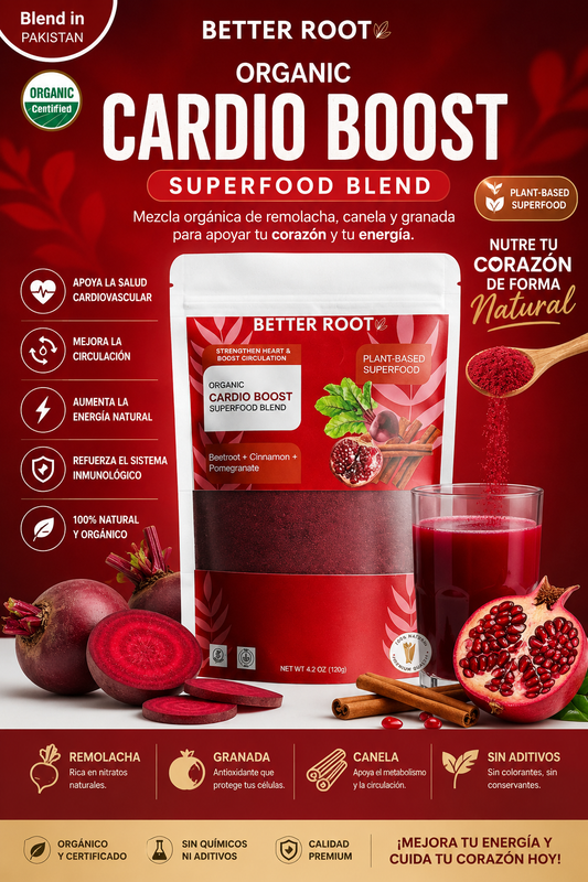 CARDIO BOOST - mezcla 100 % orgánica