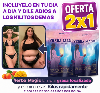 Yerba magic - Enfoque natural digestión equilibrada y bienestar diario - OFERTA 2X1