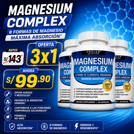Magnesium Complex - oferta 3x1