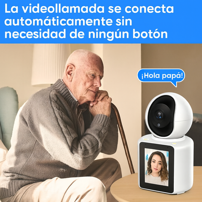 Cámara IP con Pantalla HD, Videollamada y Detección Inteligente