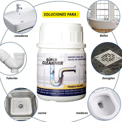 4x1 Polvo Desatorador De Tuberias 140gr