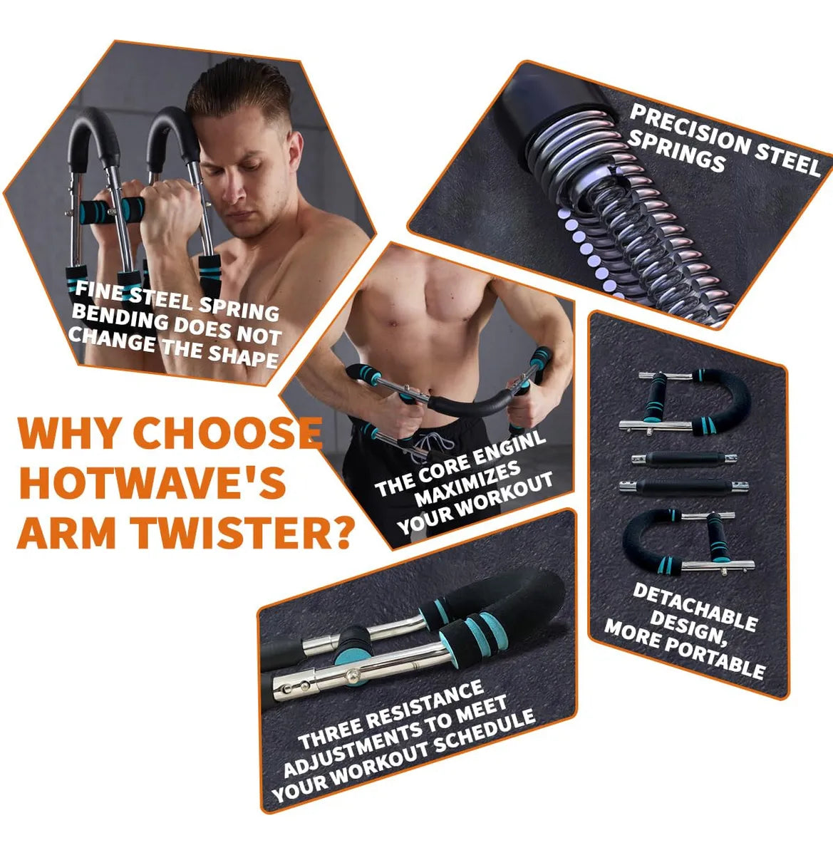 Ejercitador de Brazos PowerFit™ – Tonifica y Fortalece desde Casa 💪