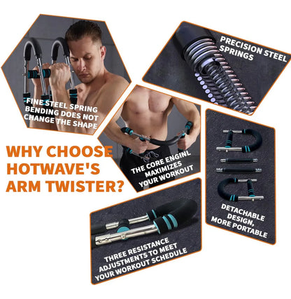 Ejercitador de Brazos PowerFit™ – Tonifica y Fortalece desde Casa 💪