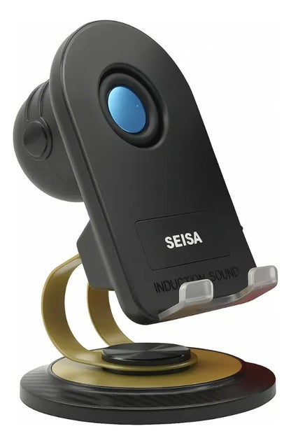 Soporte con Amplificador de sonido y Carga Inalámbrica