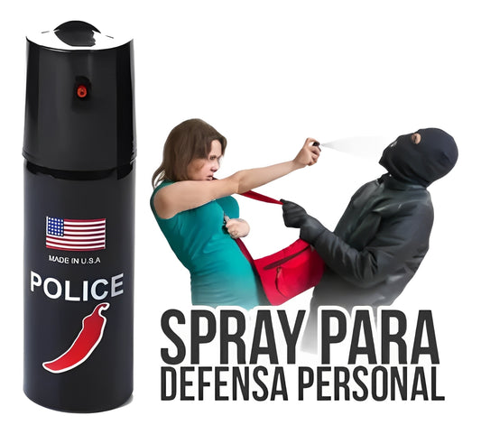 Spray Gas Pimienta Ergonómico Marca Police - (Made In Usa)
