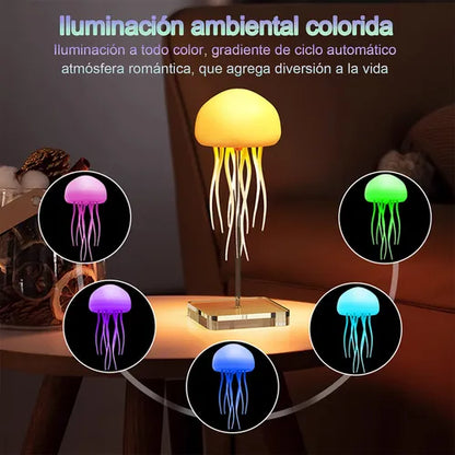 LAMPARA MEDUSA FLOTANTE RGB