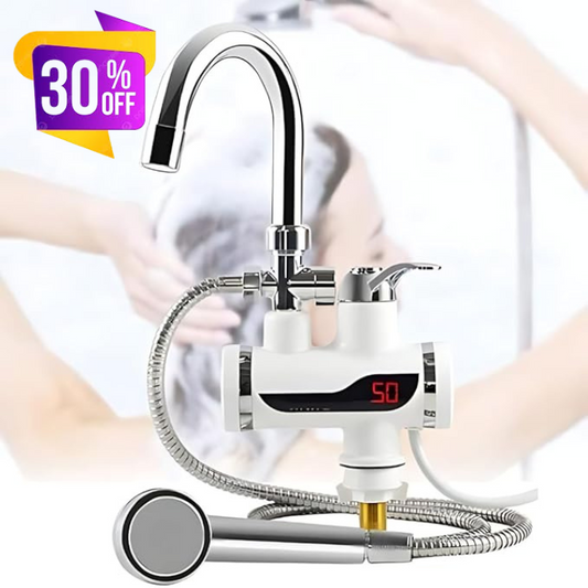 GRIFO ELECTRICO CALENTADOR DE AGUA 2 EN 1 + ENVÍO GRATIS