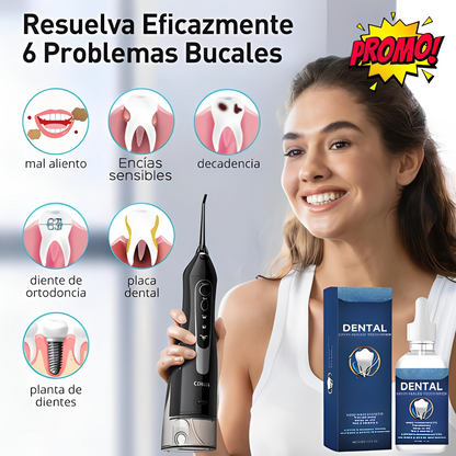 🦷✨ COMBO IRRIGADOR BUCAL + ARMADURA DENTAL