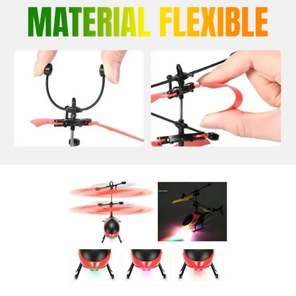 HELICÓPTERO VOLADOR CON SENSOR - Diversión que despega