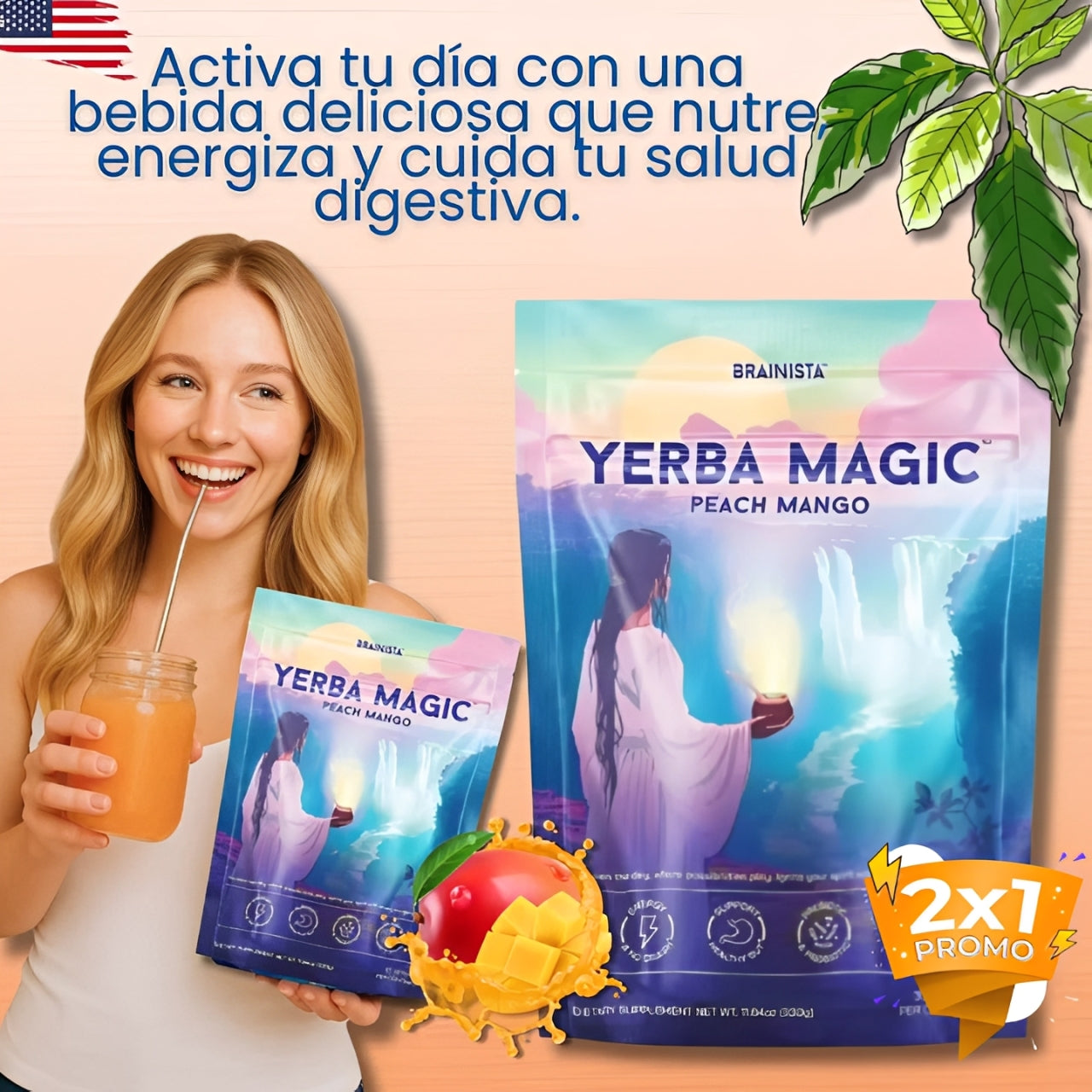 Yerba magic - Enfoque natural digestión equilibrada y bienestar diario OFERTA 2X1 SOLO HOY