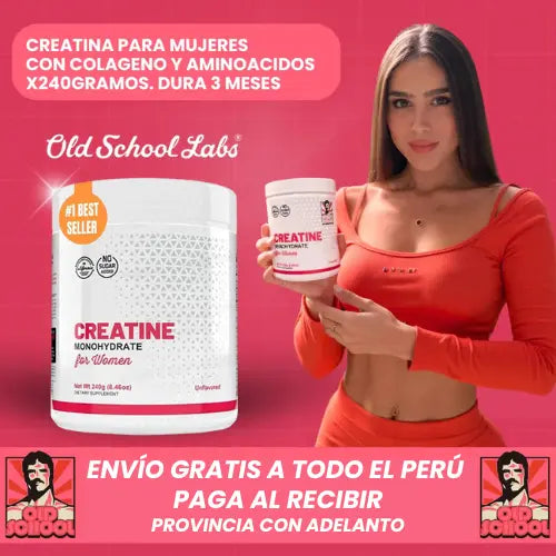 CREATINE MONOHYDRATE - Potencia el crecimiento de glúteos y piernas