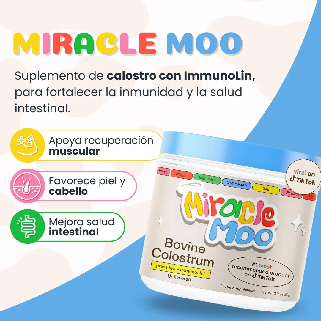 Miracle Moo Calostro Bovino USA