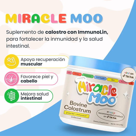 Miracle Moo Calostro Bovino USA