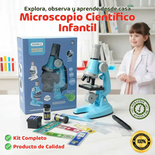 Microscopio Científico Infantil: El Regalo Perfecto para Mentes Curiosas