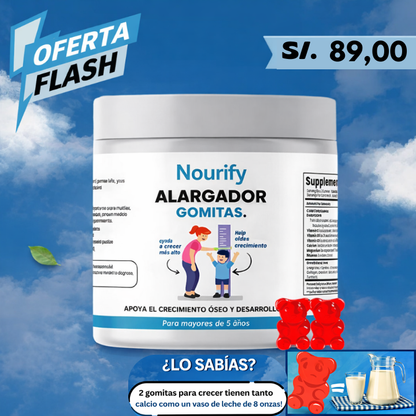 Gomitas potenciadoras Nourify