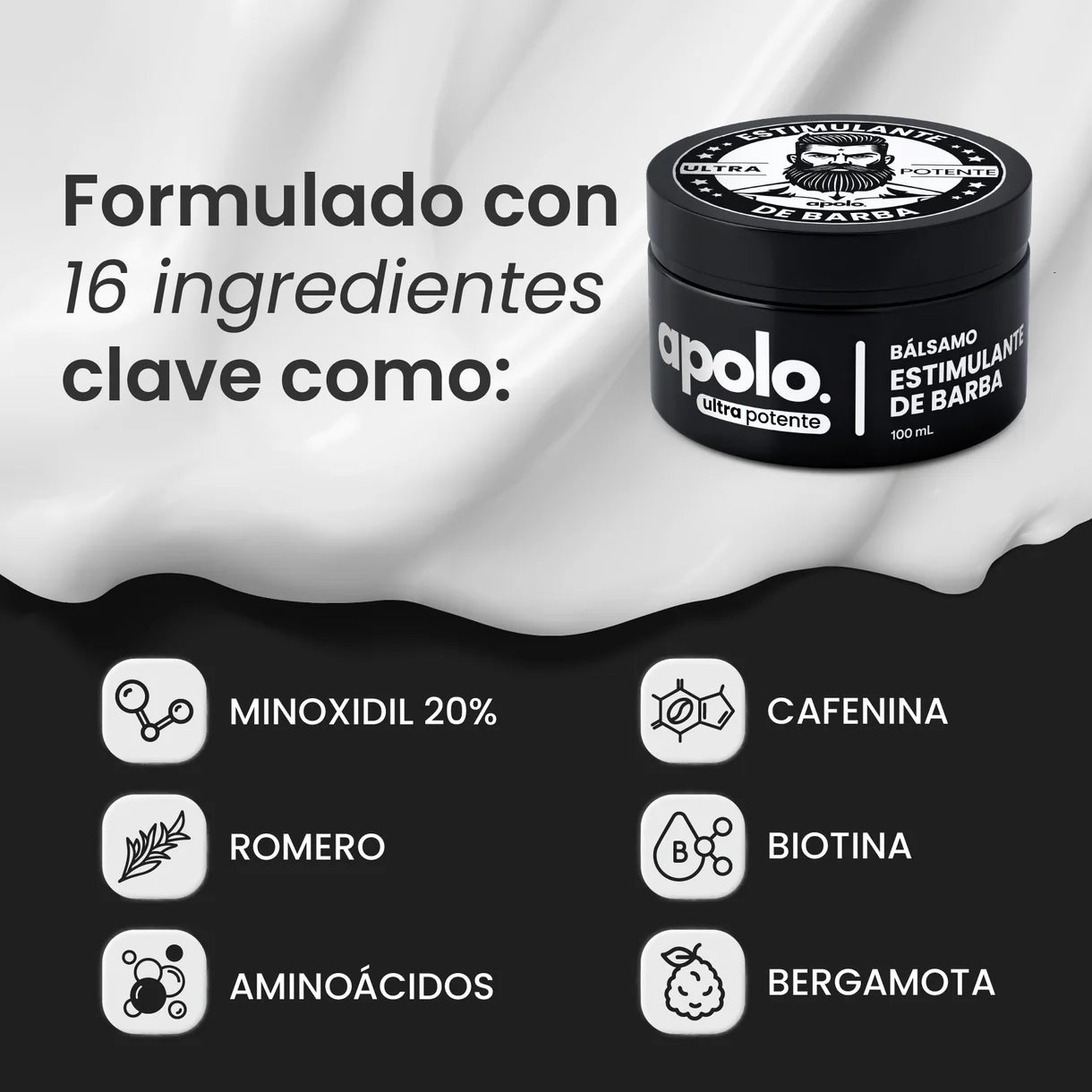 APOLO ULTRA POTENTE MINOXIDIL - OFERTA 3X1