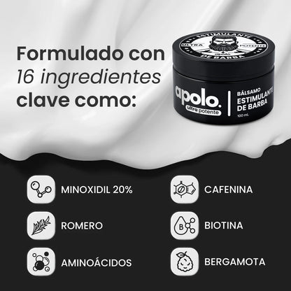 APOLO ULTRA POTENTE MINOXIDIL - OFERTA 3X1