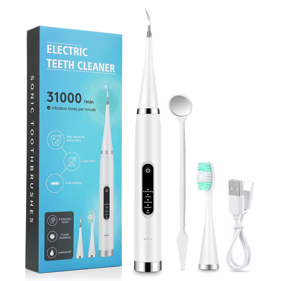 UltraDent Pro™ (2 en 1)- Remueve placa y manchas desde casa — sin pagar de más al dentista