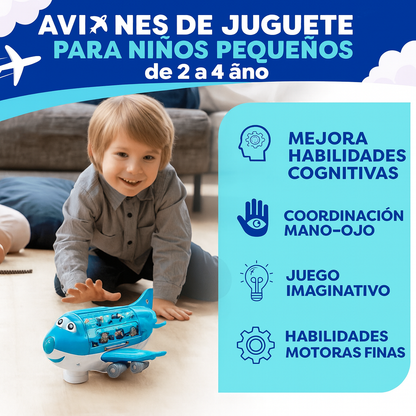 Avión eléctrico giratorio de 360°