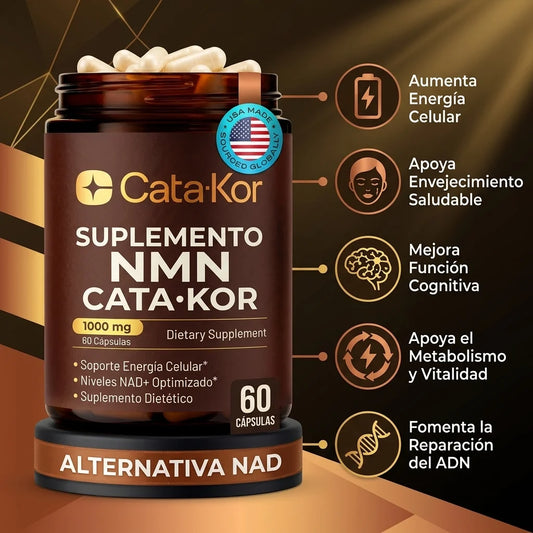 Suplemento NAD+ 4 en 1 | Más energía y mejor rendimiento