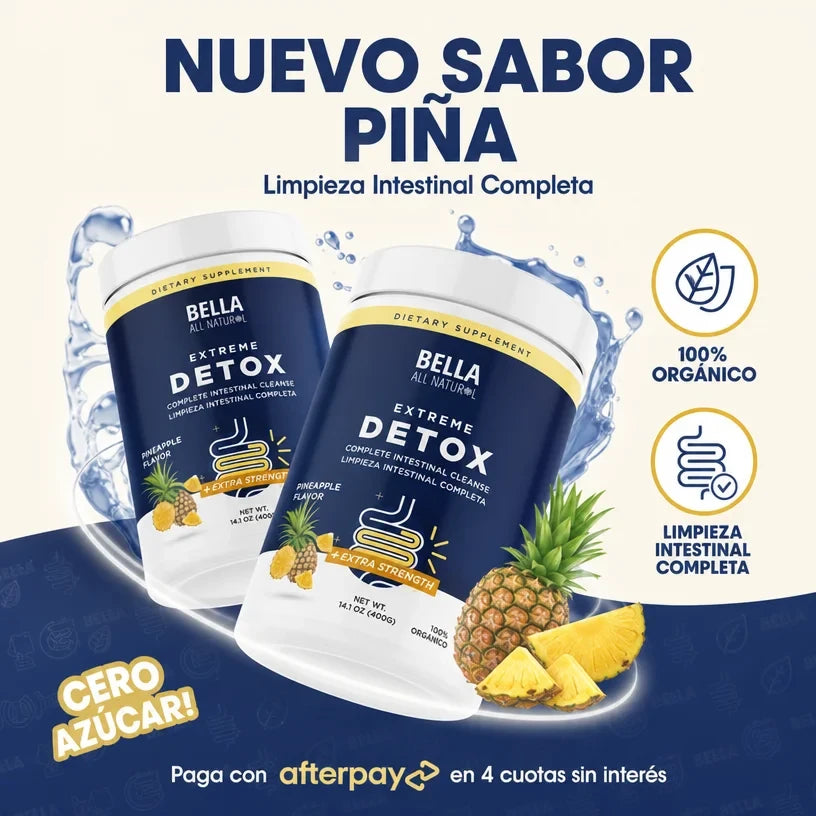 DETOX Bella All Natural - Limpieza de colon
