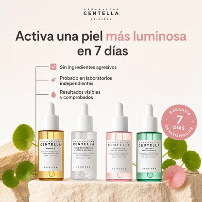 Kit de ampollas de centella de Madagascar Skin1004 (4 piezas)