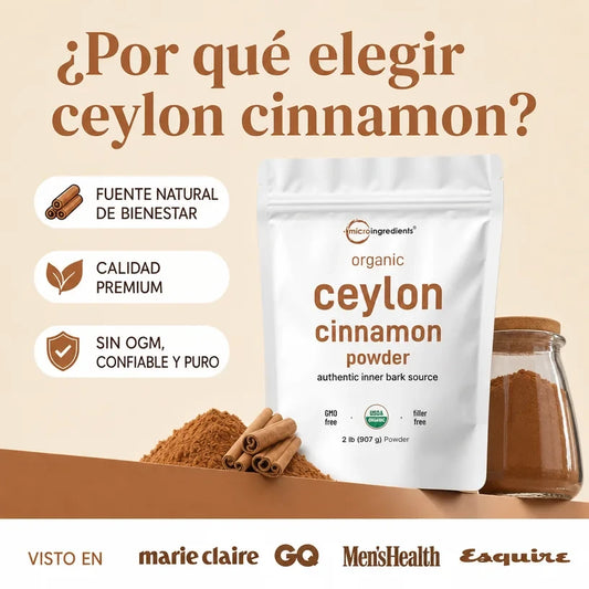 Canela de Ceylon Orgánica