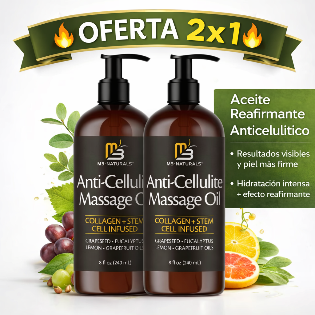 Aceite Anticelulitis con Colágeno Activo - OFERTA 2X1